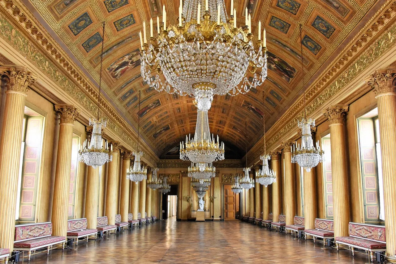 La salle de bal du château de Compiègne