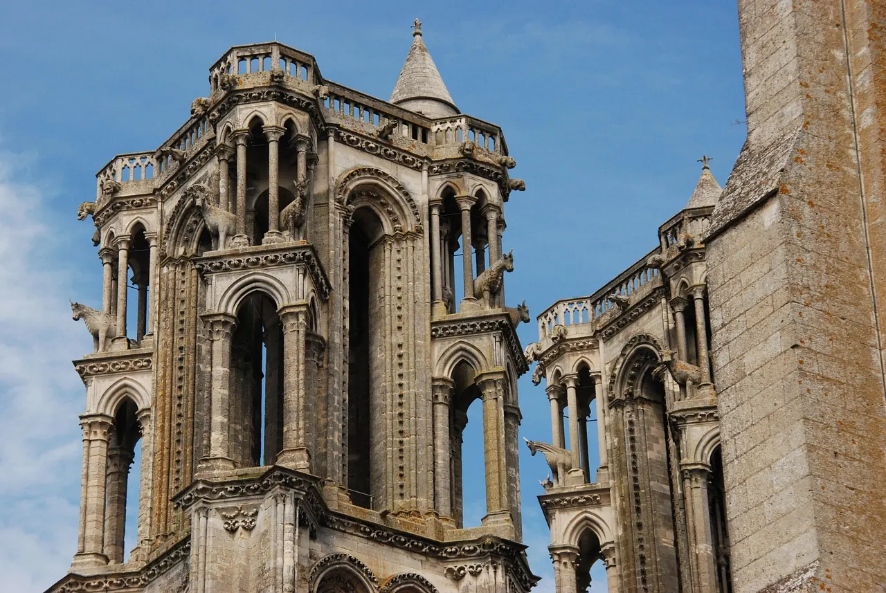 La cathédrale de Laon, dans l'Aisne
