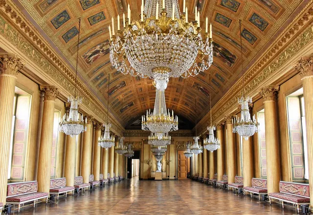 La salle de bal du château de Compiègne
