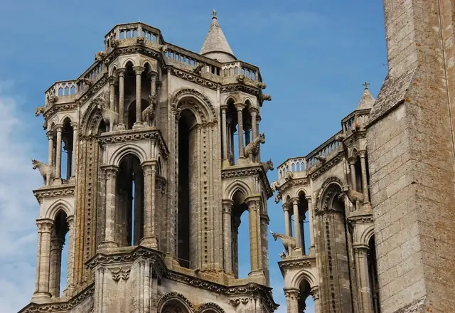 La cathédrale de Laon, dans l'Aisne